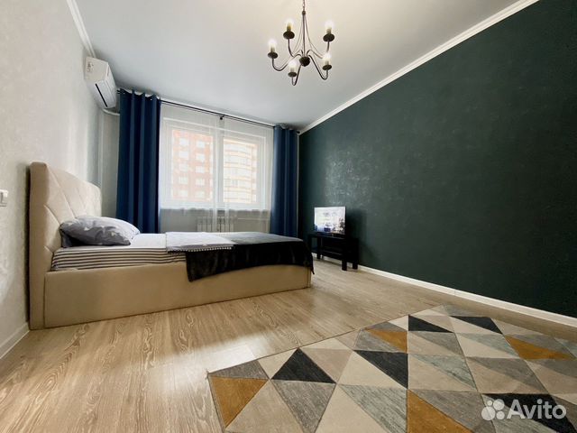 

1-к. квартира, 40 м², 2 кровати