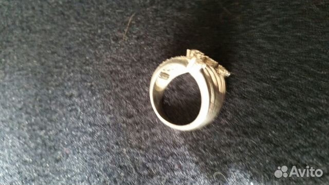 Серебряное кольцо с феонитами