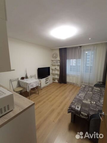 

Квартира-студия, 24 м², 2 кровати