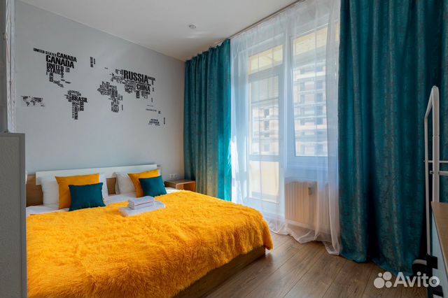 

Квартира-студия, 30 м², 2 кровати