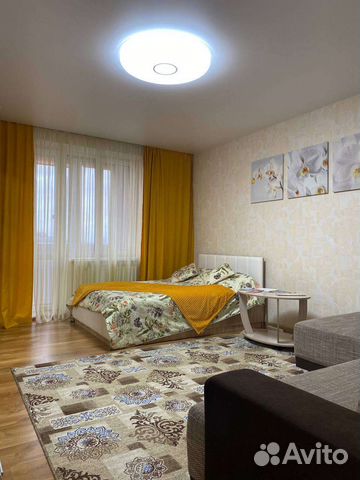 

1-к. квартира, 45 м², 2 кровати