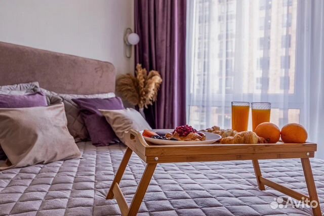 

1-к. квартира, 42 м², 2 кровати