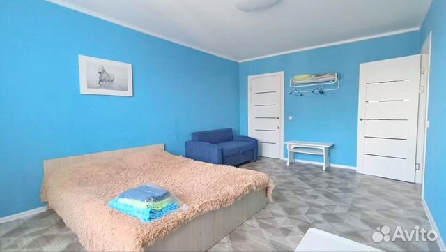 

1-к. квартира, 38 м², 2 кровати