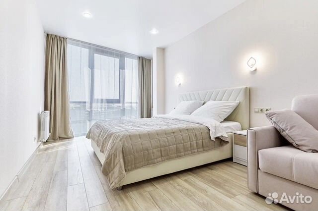 

1-к. квартира, 37 м², 2 кровати