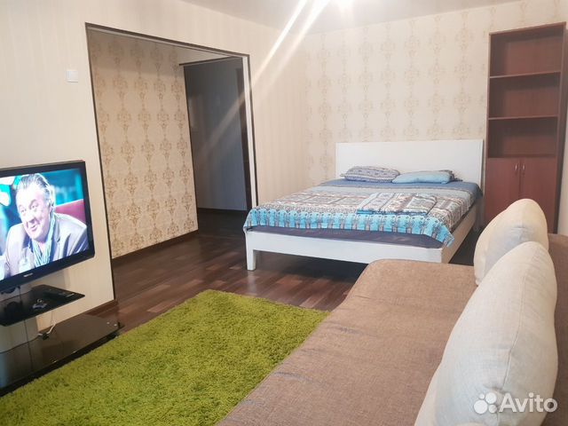 

1-к. квартира, 33,5 м², 2 кровати