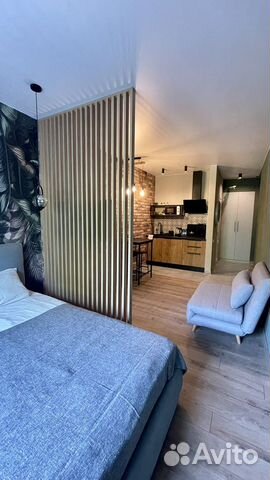 

Квартира-студия, 24 м², 1 кровать