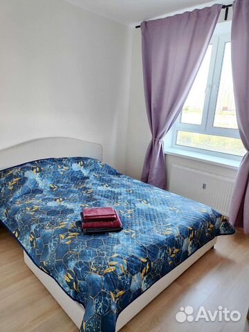 

1-к. квартира, 34 м², 2 кровати