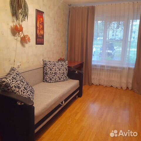 

2-к. квартира, 44 м², 2 кровати