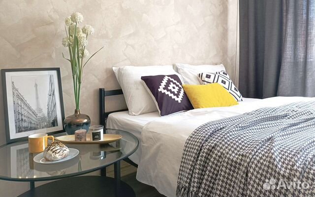 

1-к. квартира, 38 м², 2 кровати