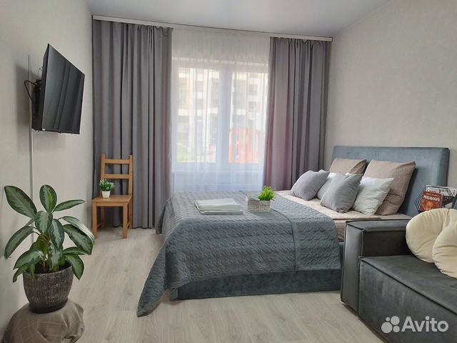 

1-к. квартира, 39 м², 2 кровати