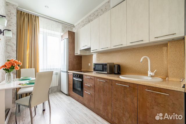 

1-к. квартира, 45 м², 3 кровати