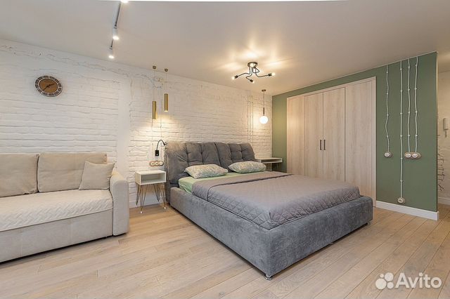 

Квартира-студия, 41 м², 3 кровати