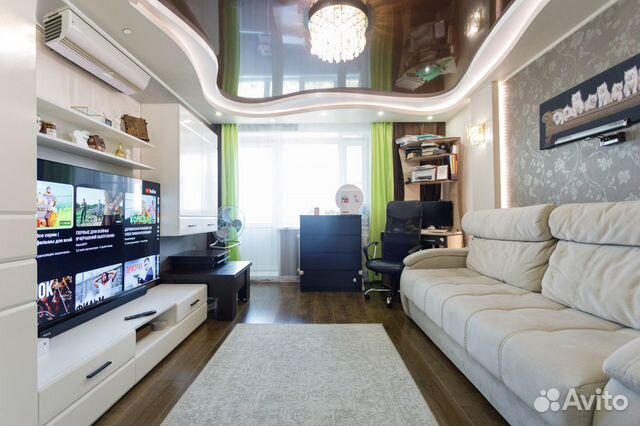 

1-к. квартира, 46 м², 2 кровати