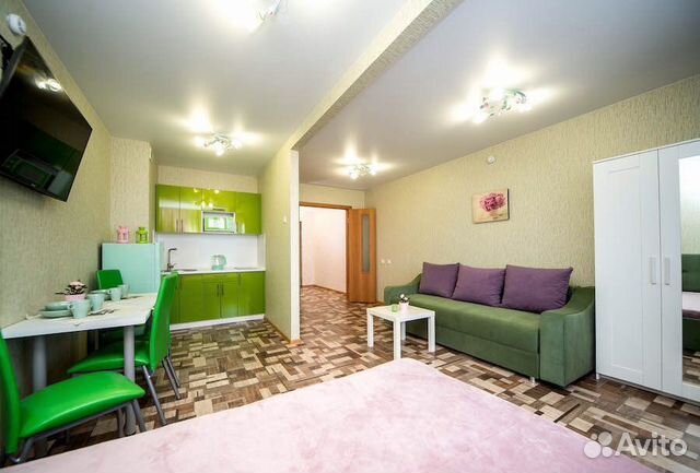 

Квартира-студия, 38 м², 1 кровать