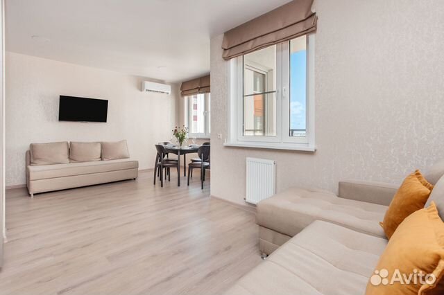 

Квартира-студия, 40 м², 3 кровати