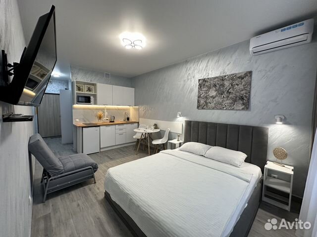 

Квартира-студия, 24 м², 2 кровати