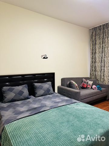 

Квартира-студия, 38 м², 2 кровати