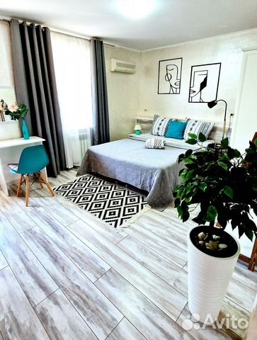 

Квартира-студия, 33 м², 2 кровати