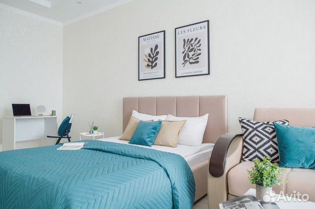 

1-к. квартира, 50 м², 3 кровати
