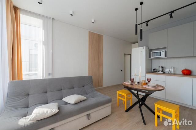 

1-к. квартира, 45 м², 3 кровати