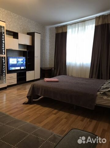 

1-к. квартира, 54 м², 2 кровати