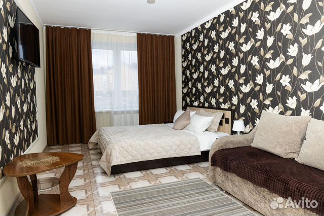 

1-к. квартира, 40 м², 2 кровати