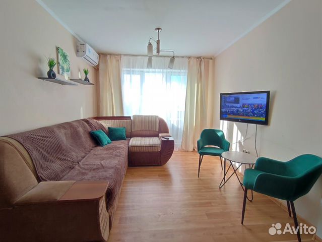 

2-к. квартира, 46 м², 2 кровати