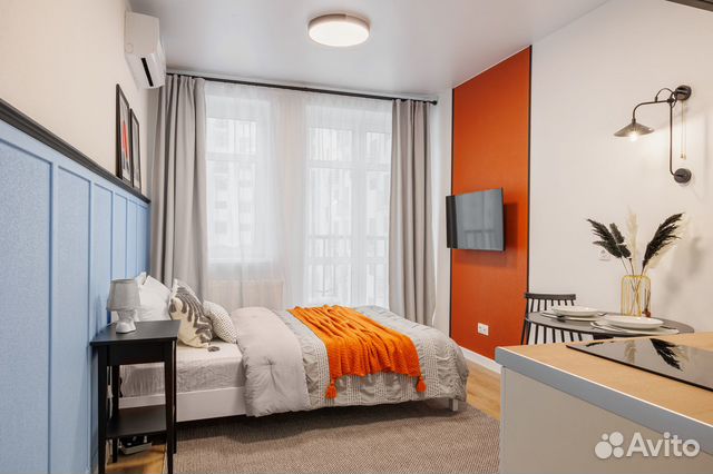 

Квартира-студия, 22 м², 1 кровать