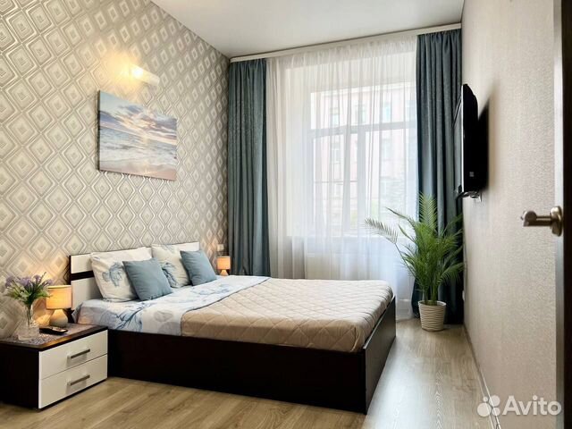 

2-к. квартира, 60 м², 2 кровати