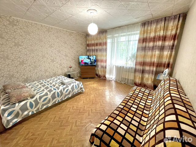 

1-к. квартира, 43 м², 2 кровати