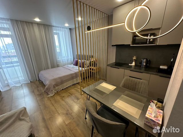 

Квартира-студия, 32 м², 2 кровати