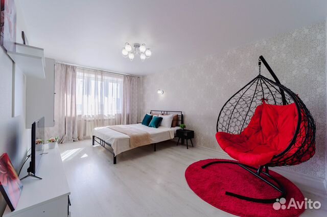 

1-к. квартира, 42 м², 2 кровати