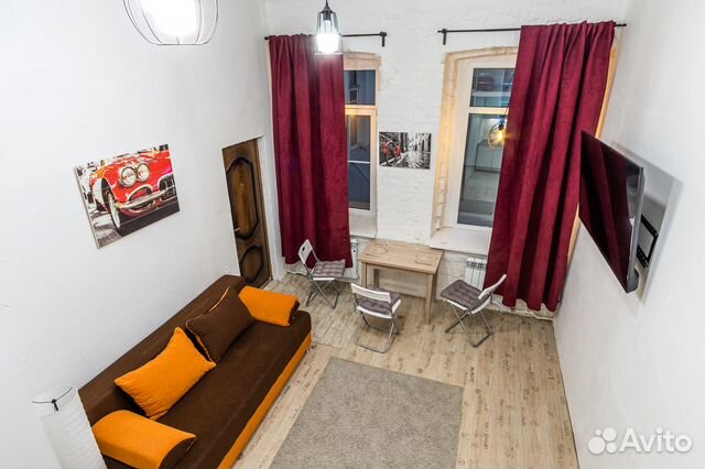 

Квартира-студия, 25 м², 3 кровати