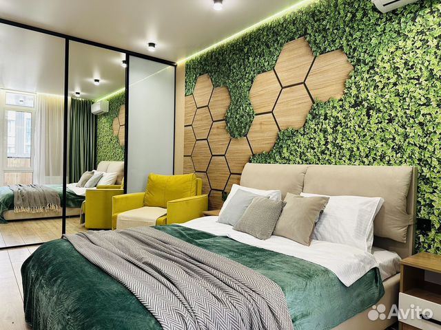 

1-к. квартира, 50 м², 3 кровати