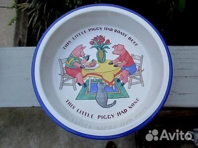 Набор посуды для ребенка Tiffany, новый 3 предмета Набор посуды для ребенка Tiffany, новый 3 предмета