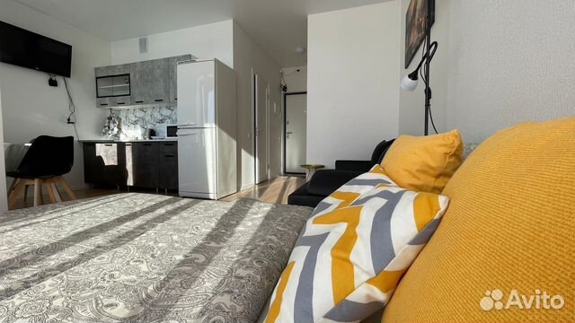 

Квартира-студия, 30 м², 2 кровати