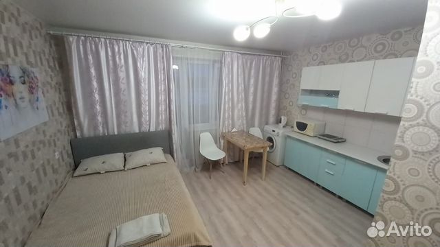 

Квартира-студия, 30 м², 2 кровати