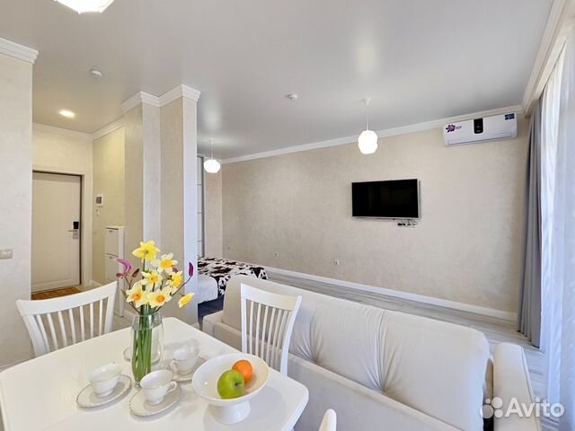 

Квартира-студия, 45 м², 2 кровати