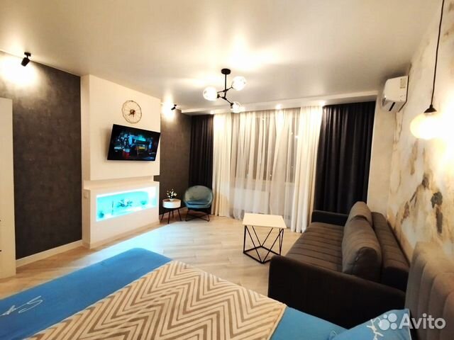 

1-к. квартира, 55 м², 3 кровати