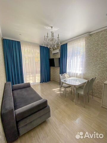

1-к. квартира, 38 м², 2 кровати