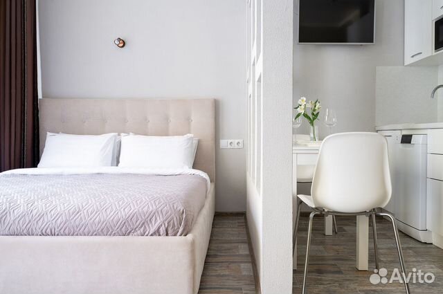 

Квартира-студия, 30 м², 2 кровати