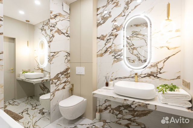 

1-к. квартира, 42 м², 2 кровати