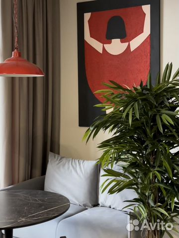 

1-к. квартира, 41 м², 2 кровати