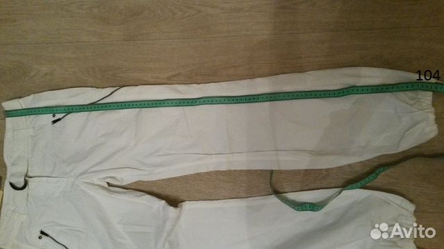 Новые хлопковые брючки на высокий рост