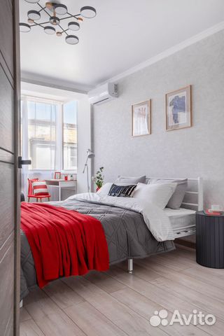 

1-к. квартира, 40 м², 2 кровати