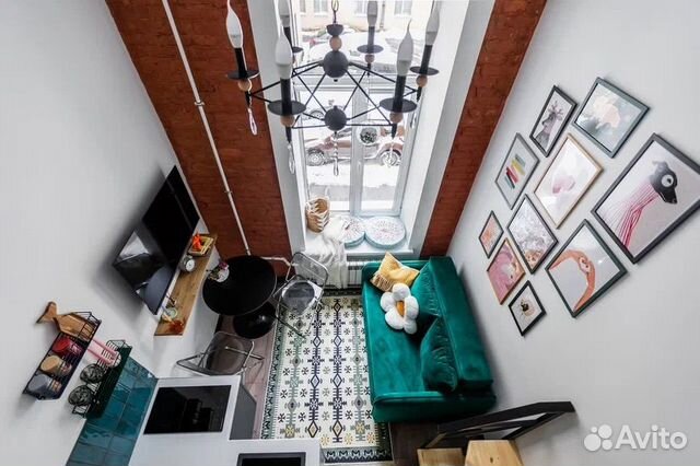 

Квартира-студия, 15 м², 2 кровати