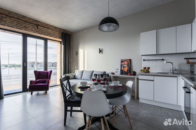 

3-к. квартира в апарт-отеле, 70 м², 3 кровати