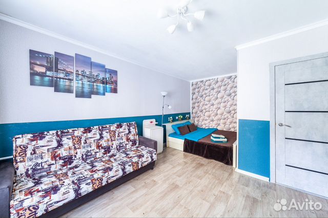 

1-к. квартира, 35 м², 2 кровати