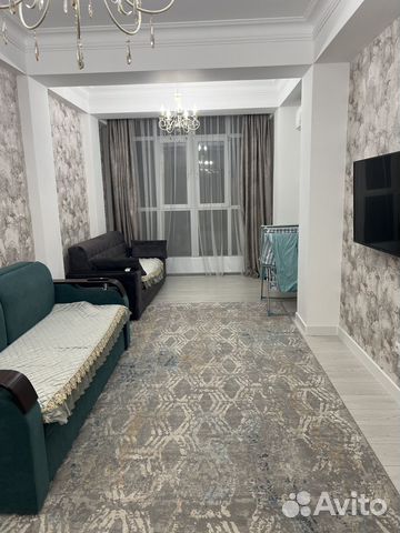 

1-к. квартира, 47,7 м², 2 кровати