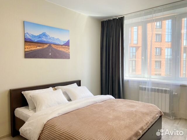 

1-к. квартира, 54 м², 2 кровати